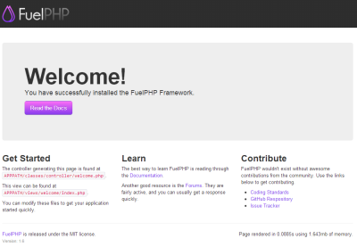 FuelPHP1.6