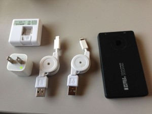 lightning ケーブル 検証機材