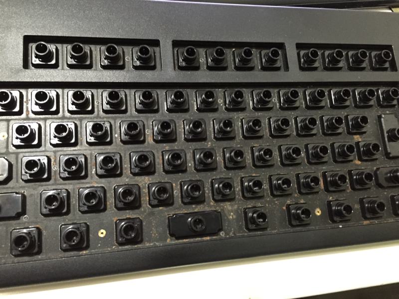 キーボードの掃除後