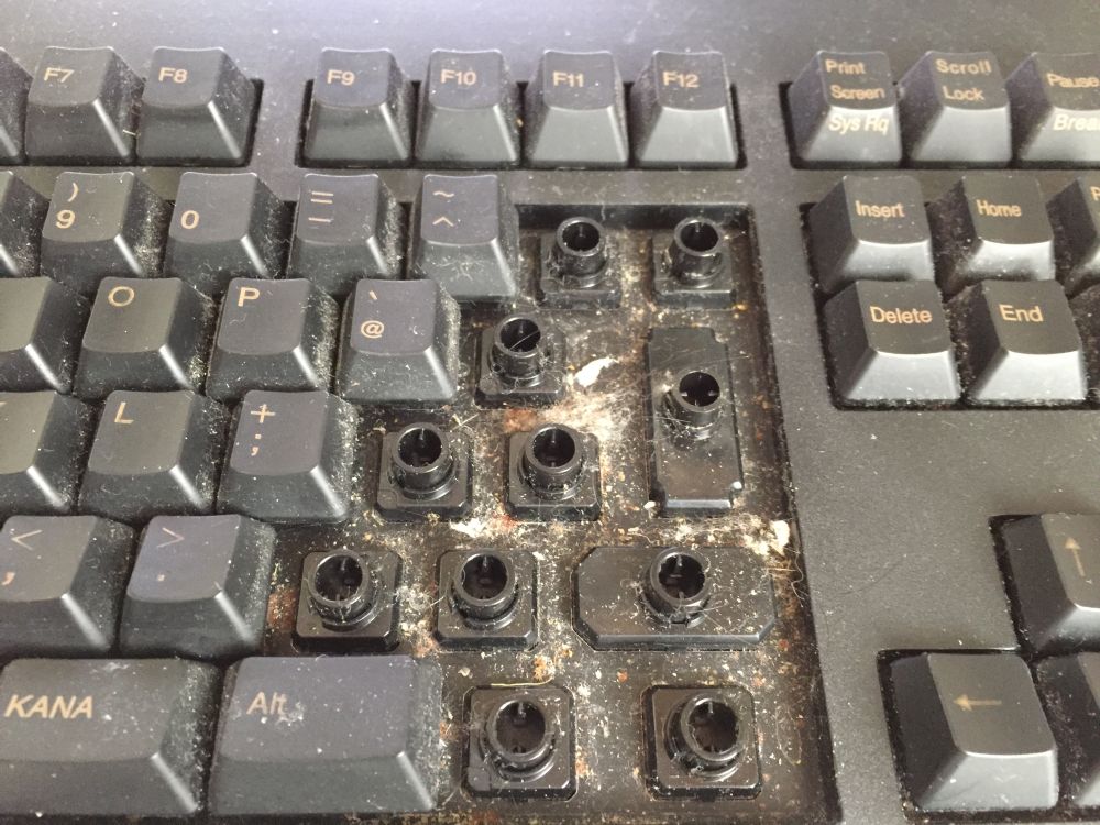キーボードの掃除01