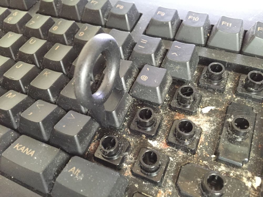 キーボードの掃除02