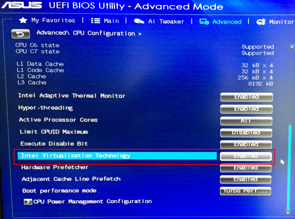 Intel Virtualization Technology